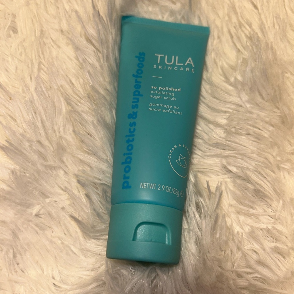 Tula Skincare So Polished Exfoliating Scrub in Teal